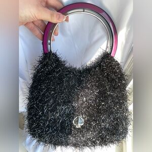 Kate Spade Betty Tinsel Swag Bucket Handbag